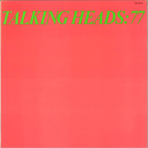 Talking Heads : Talking Heads: 77 (LP, Album, RE)