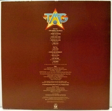 T.M.G.* : Disturbing The Peace (LP, Album, Promo)