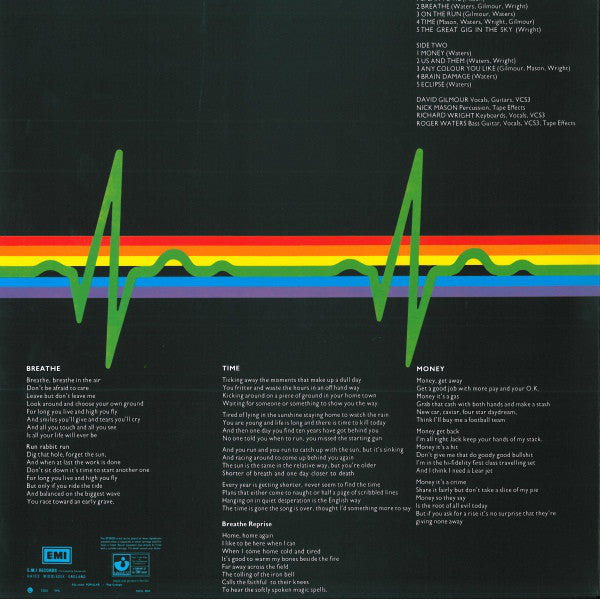 Pink Floyd : The Dark Side Of The Moon (LP, Album, RE, RM, 180)