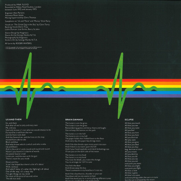 Pink Floyd : The Dark Side Of The Moon (LP, Album, RE, RM, 180)