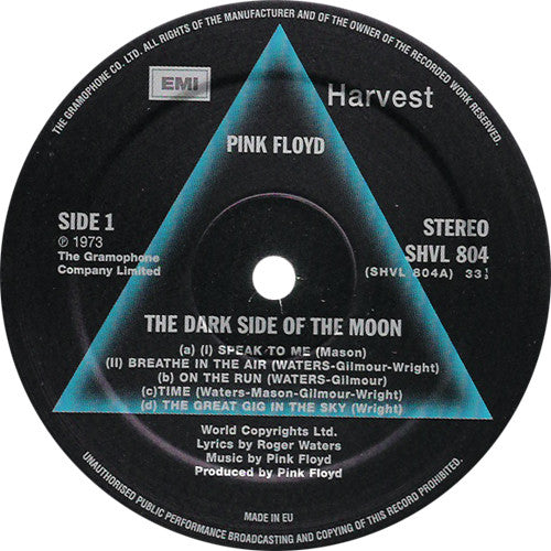 Pink Floyd : The Dark Side Of The Moon (LP, Album, RE, RM, 180)
