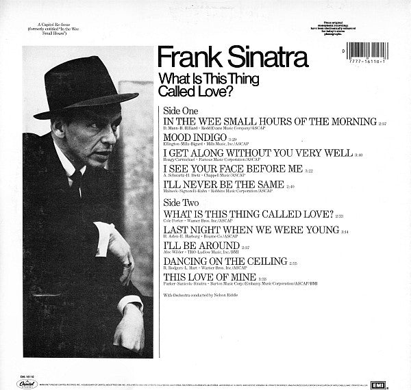 Frank Sinatra : What Is This Thing Called Love? (LP, Album, RE, Jac)