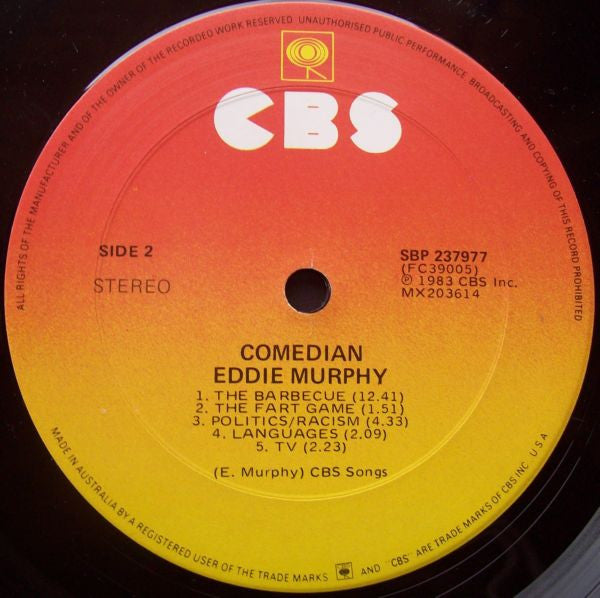 Eddie Murphy : Comedian (LP, Album)