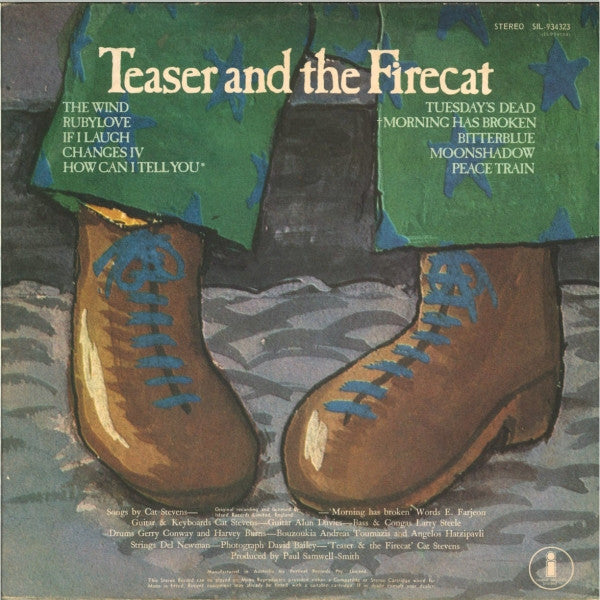 Cat Stevens : Teaser And The Firecat (LP, Album, RP, Gat)
