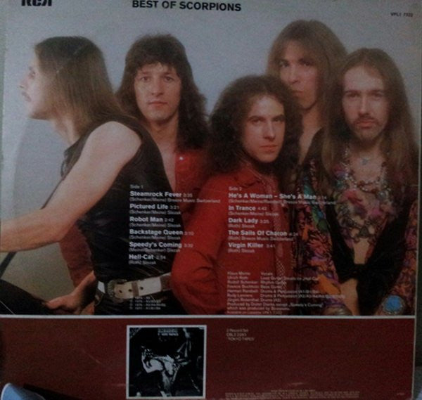 Scorpions : Best Of Scorpions (LP, Comp)