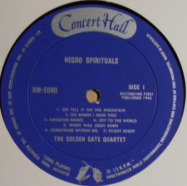 Golden Gate Quartet* : Negro Spirituals At Christmas (LP)