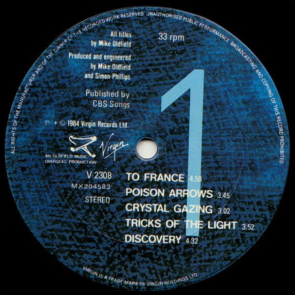 Mike Oldfield : Discovery (LP, Album)