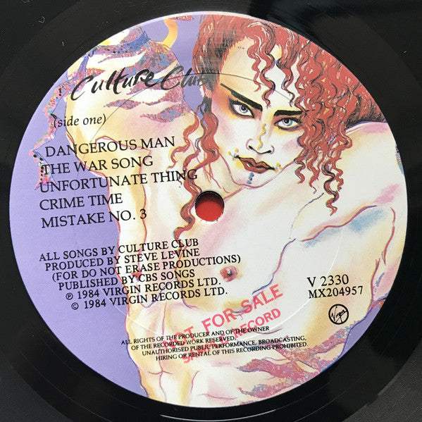 Culture Club : Waking Up With The House On Fire (LP, Album)