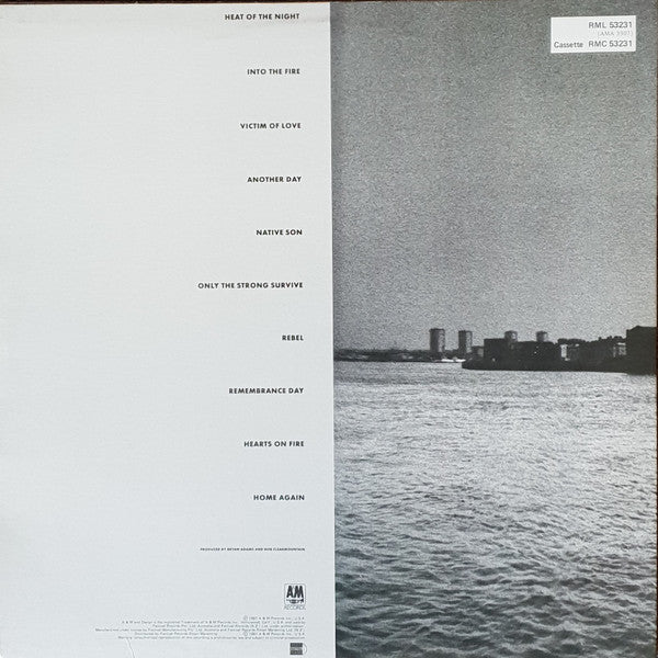 Bryan Adams : Into The Fire (LP, Album)