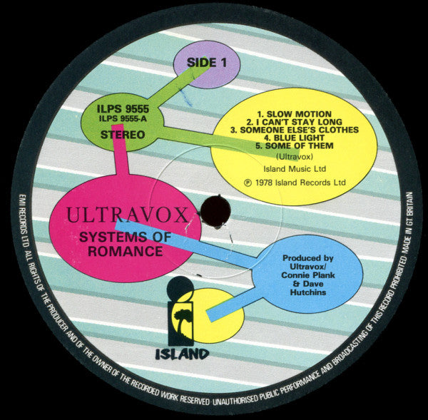 Ultravox : Systems Of Romance (LP, Album, RE, Col)