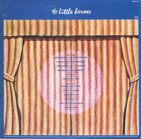 Little Heroes : Play By Numbers (LP, Album)