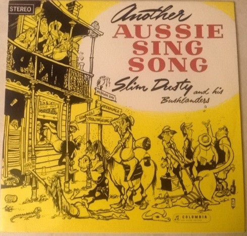 Slim Dusty And His Bushlanders : Another Aussie Sing Song (LP, RE)