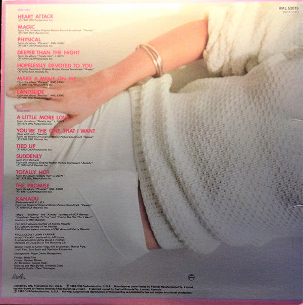 Olivia Newton-John : Olivia's Greatest Hits Vol. 3 (LP, Comp, Gat)