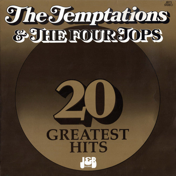 The Temptations, Four Tops : 20 Greatest Hits (LP, Comp)