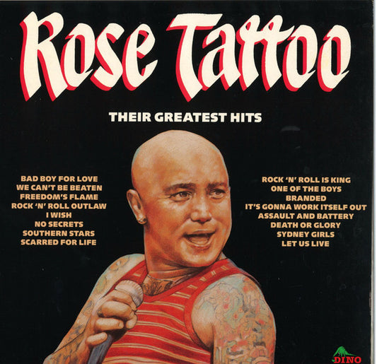 Rose Tattoo : Their Greatest Hits (LP, Comp)