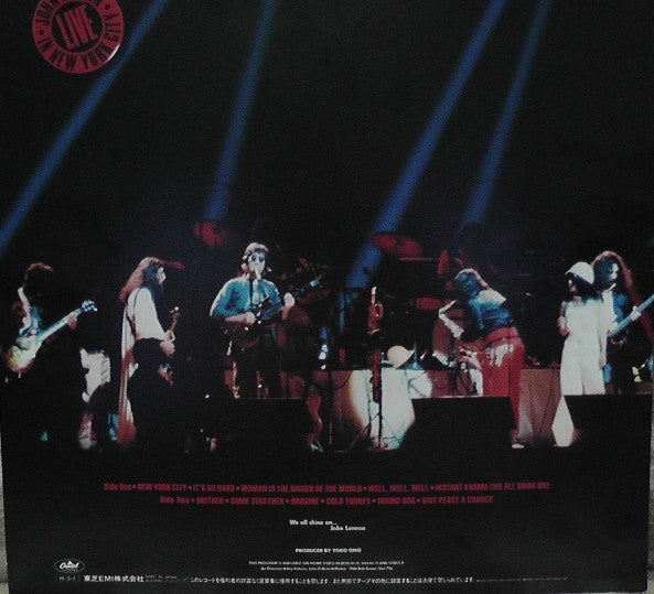 John Lennon : Live In New York City (LP, Album)