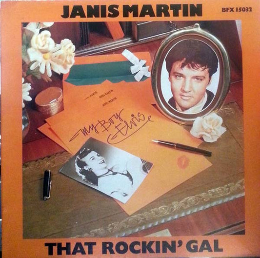 Janis Martin (2) : That Rockin' Gal (LP, Comp, RE)