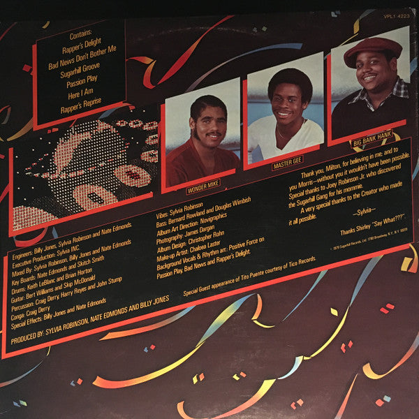 Sugarhill Gang : Rapper's Delight (LP, Album, Gat)