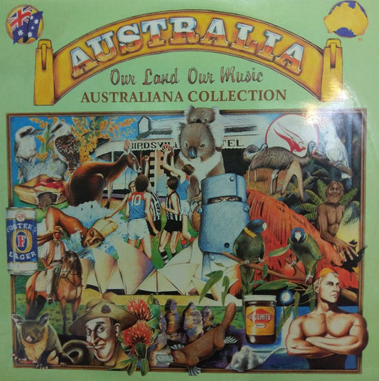 Various : Australia - Our Land Our Music (2xLP, Comp, RE)