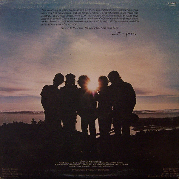 The Dingoes : Five Times The Sun (LP, Album)