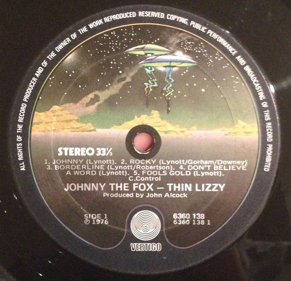 Thin Lizzy : Johnny The Fox (LP, Album)