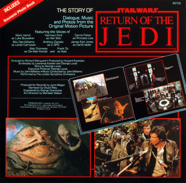 The London Symphony Orchestra* : The Story Of Star Wars - Return Of The Jedi (LP, Ele)