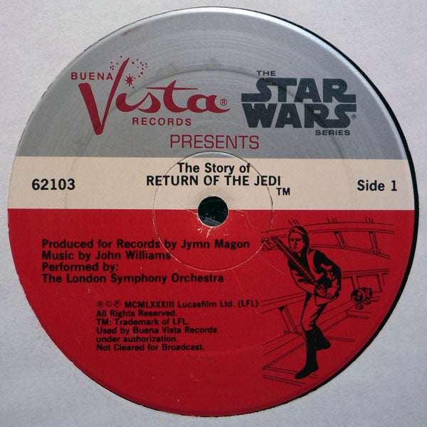 The London Symphony Orchestra* : The Story Of Star Wars - Return Of The Jedi (LP, Ele)
