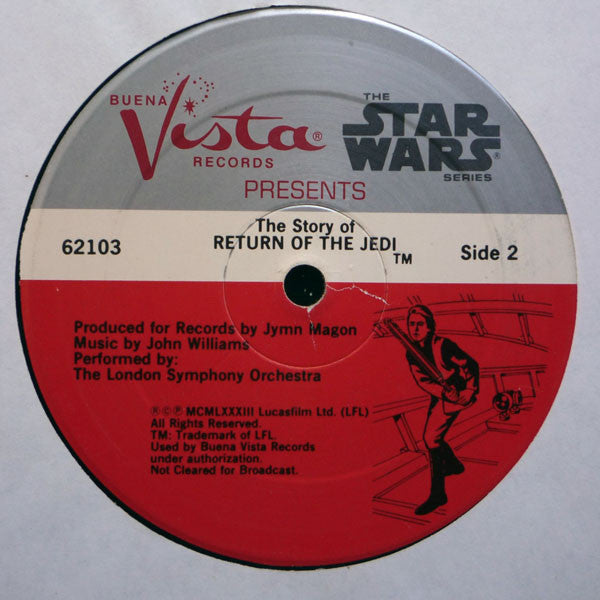 The London Symphony Orchestra* : The Story Of Star Wars - Return Of The Jedi (LP, Ele)