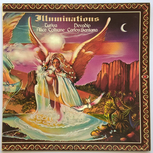 Devadip Carlos Santana* & Turiya Alice Coltrane* : Illuminations (LP, Album)