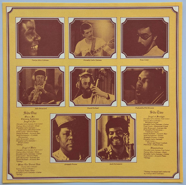 Devadip Carlos Santana* & Turiya Alice Coltrane* : Illuminations (LP, Album)