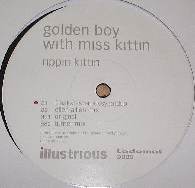 Golden Boy With Miss Kittin : Rippin Kittin (12", Promo)
