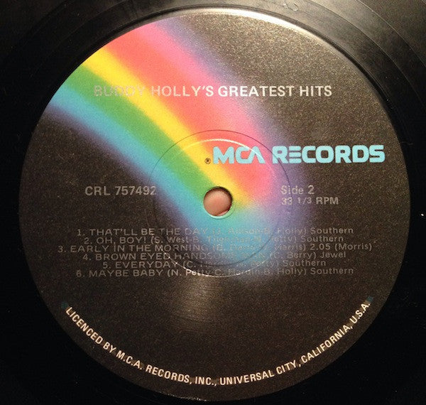 Buddy Holly : Buddy Holly's Greatest Hits (LP, Comp, RE)