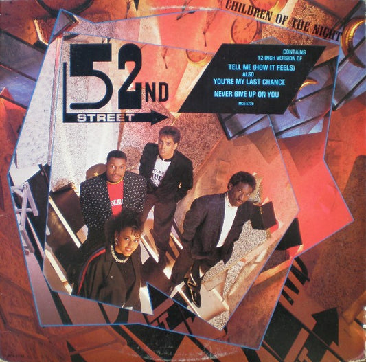 52nd Street : Children Of The Night (LP, Album, Glo)