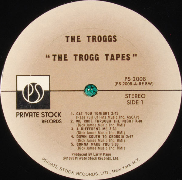 The Troggs : The Trogg Tapes (LP, Album)