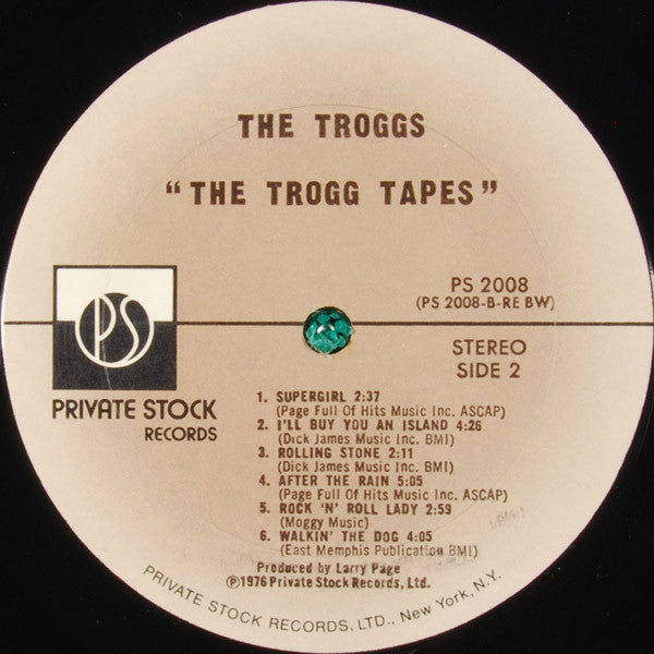 The Troggs : The Trogg Tapes (LP, Album)