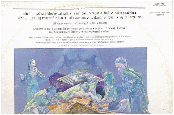 Black Sabbath : Sabbath Bloody Sabbath (LP, Album, Gat)