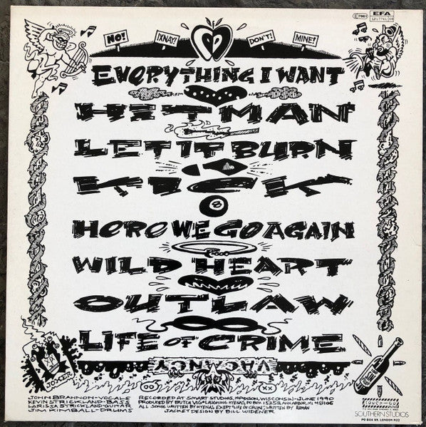 Laughing Hyenas : Life Of Crime (LP, Album)