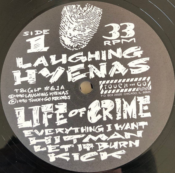 Laughing Hyenas : Life Of Crime (LP, Album)