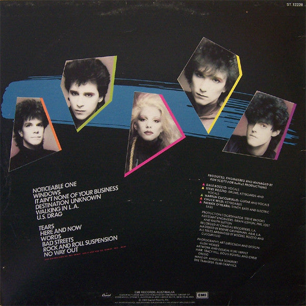 Missing Persons : Spring Session M (LP, Album)