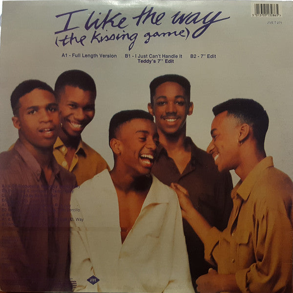 Hi-Five : I Like The Way (The Kissing Game) (12", Single)