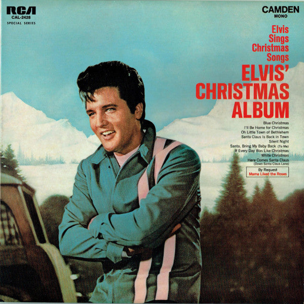 Elvis Presley : Elvis' Christmas Album (LP, Album, Mono)