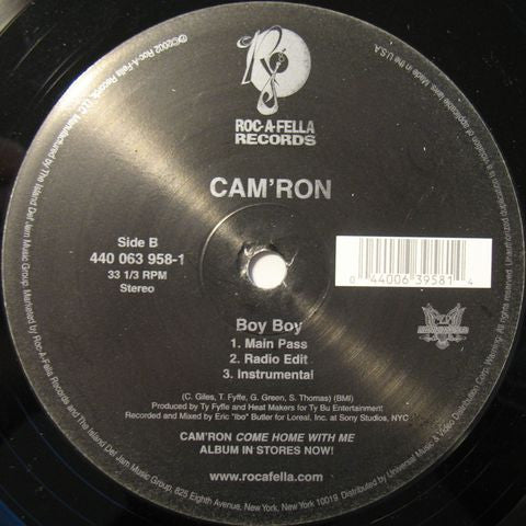 Cam'ron : Hey Ma / Boy Boy (12")