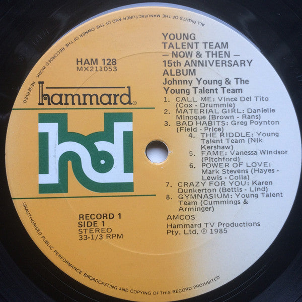 Young Talent Team* : Now And Then 15th Anniversary Album (2xLP, Comp)