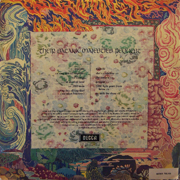 The Rolling Stones : Their Satanic Majesties Request (LP, Album, Mono)