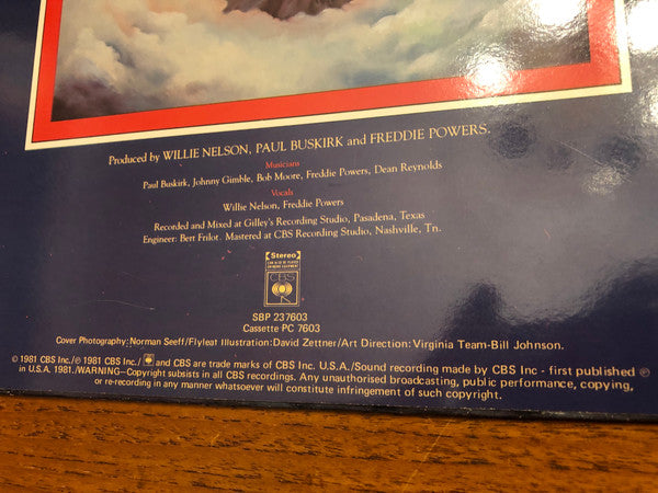 Willie Nelson : Somewhere Over The Rainbow (LP, Album)