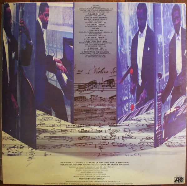 The Modern Jazz Quartet : Blues On Bach (LP, Album)