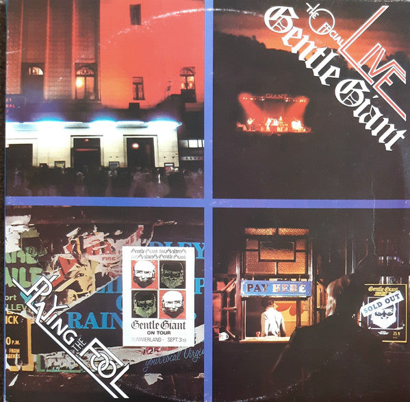 Gentle Giant : Playing The Fool (2xLP, Album, Gat)
