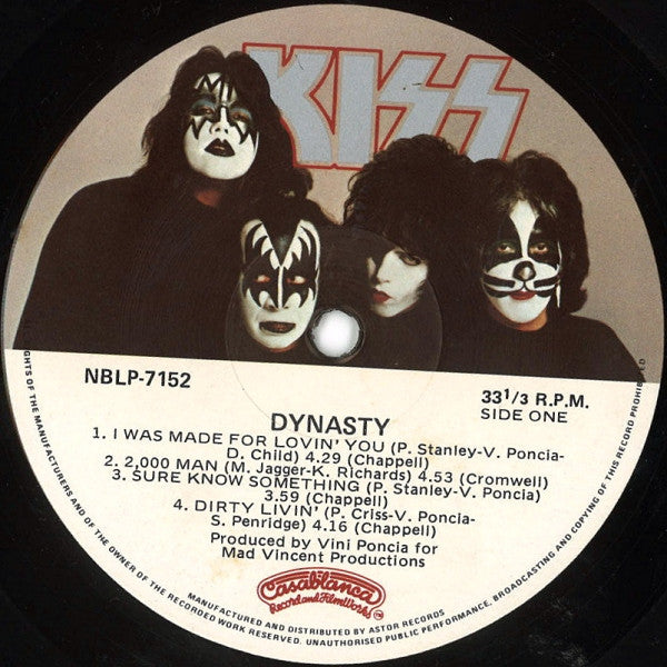 Kiss : Dynasty (LP, Album)