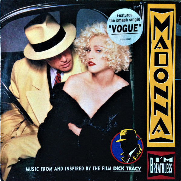 Madonna : I'm Breathless (Music From And Inspired By The Film Dick Tracy) (LP, Album)