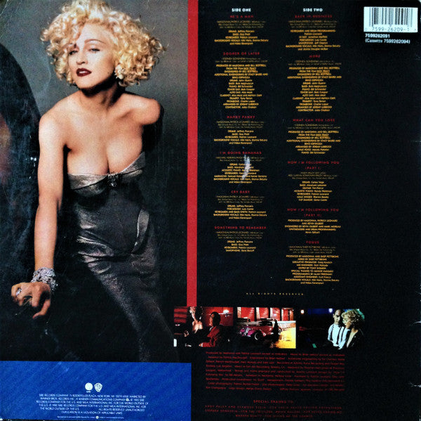 Madonna : I'm Breathless (Music From And Inspired By The Film Dick Tracy) (LP, Album)